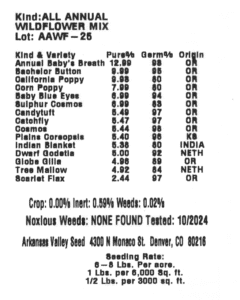 seed tag